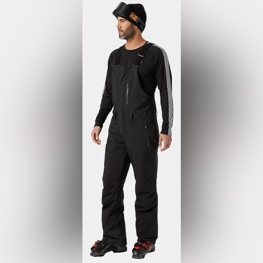 Helly Hansen Legendary Insulated Bib Pants Mens size 2XL Black